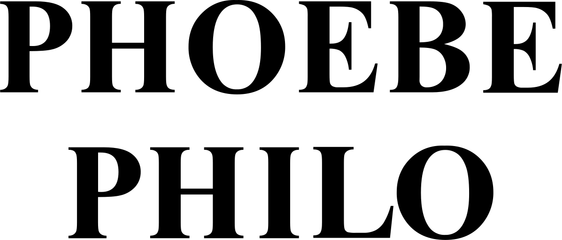 Phoebe Philo logo - Luxury brand example in Madgicx Labs Meta ads research