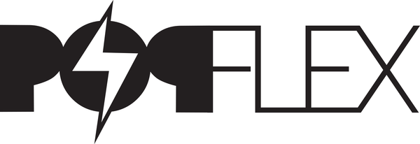 POPFLEX logo - Activewear brand example in Madgicx Labs Meta ads research