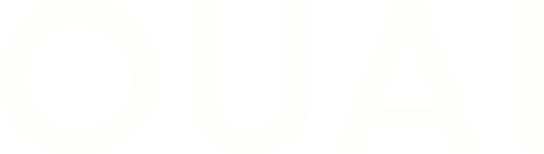 OUAI logo - Hair care brand example in Madgicx Labs Meta ads research