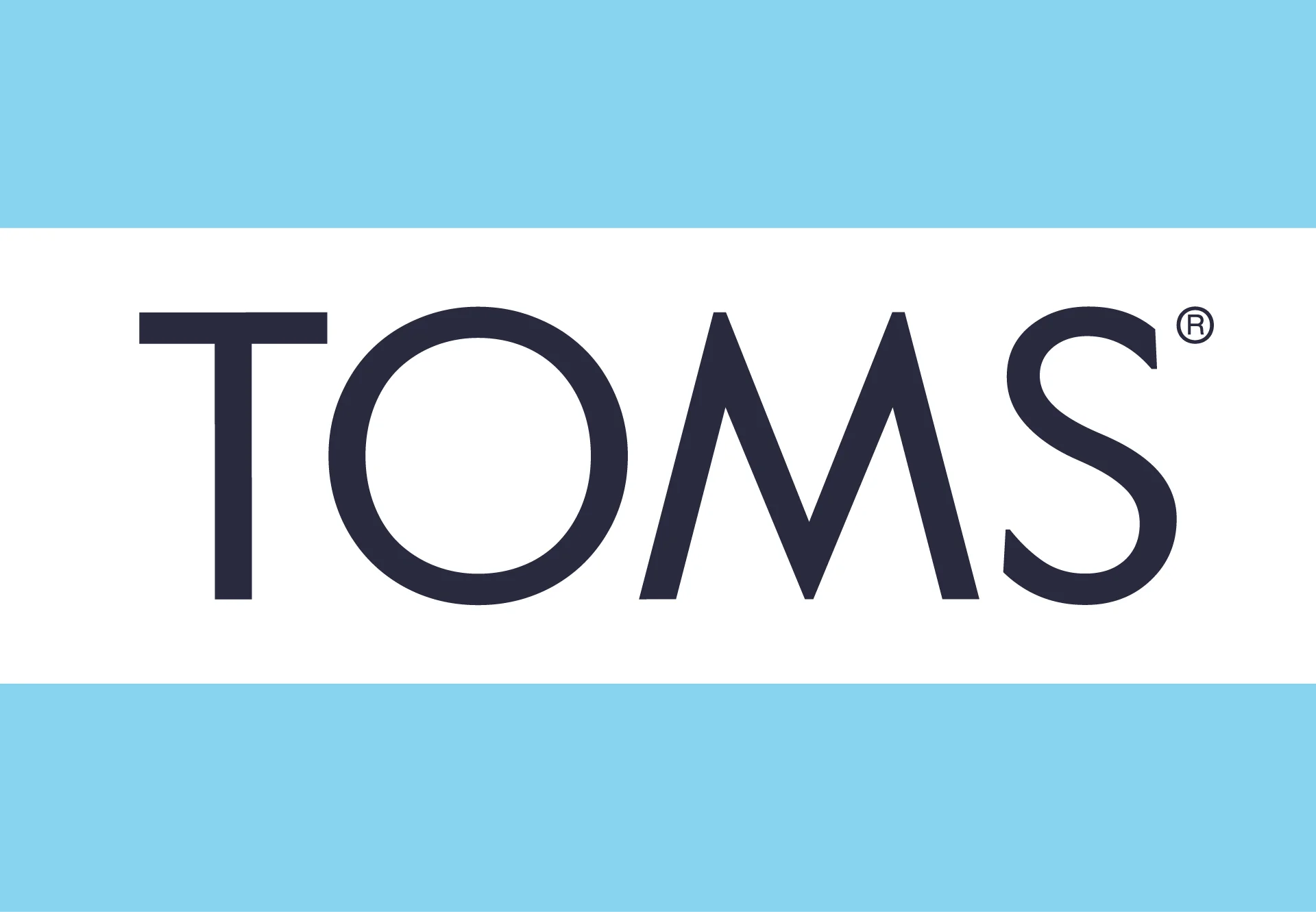 TOMS logo — footwear shoes public brand example in Madgicx Labs research