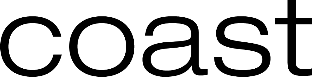 Coast logo — formal occasion wear public brand example in Madgicx Labs research