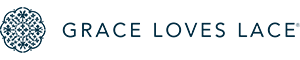 Grace Loves Lace logo — formal occasion wear public brand example in Madgicx Labs research
