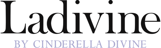 Ladivine logo — formal occasion wear public brand example in Madgicx Labs research