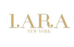 Lara logo — formal occasion wear public brand example in Madgicx Labs research