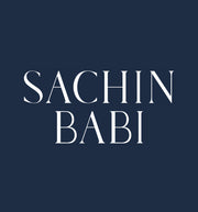 Sachin & Babi logo — formal occasion wear public brand example in Madgicx Labs research