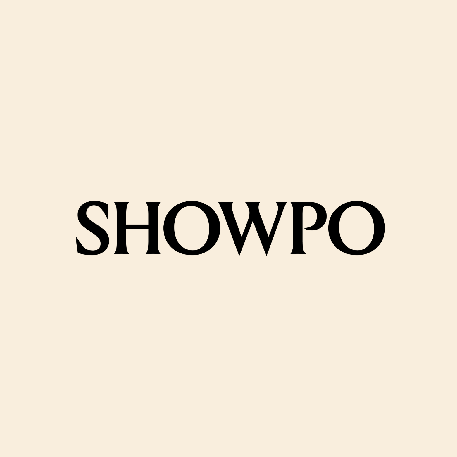 Showpo logo — formal occasion wear public brand example in Madgicx Labs research