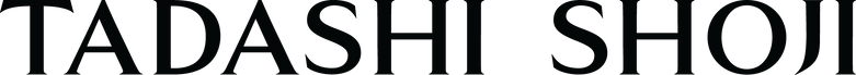 Tadashi Shoji logo — formal occasion wear public brand example in Madgicx Labs research