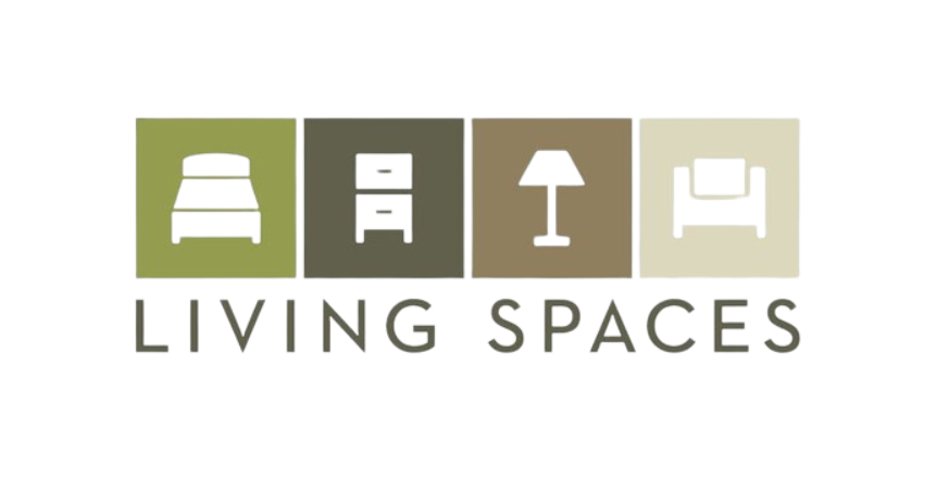 Living Spaces logo - Furniture retail brand example in Madgicx Labs Meta ads research