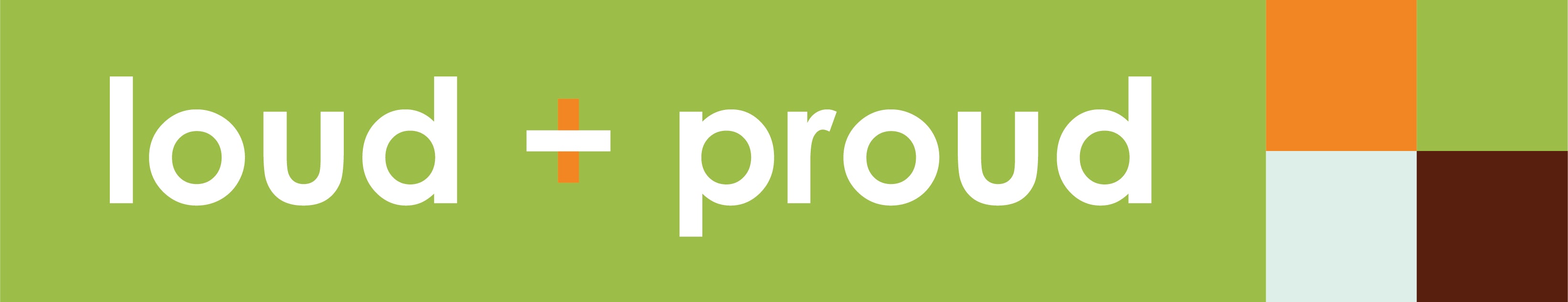 Loud + Proud logo