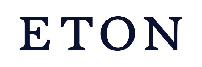 Eton logo — mens apparel public brand example in Madgicx Labs research