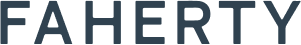 Faherty logo — mens apparel public brand example in Madgicx Labs research