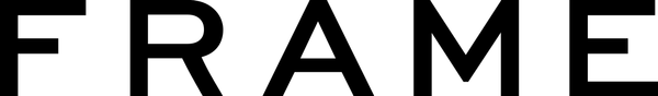 FRAME logo — mens apparel public brand example in Madgicx Labs research