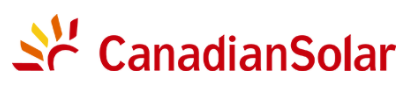 Canadian Solar logo - Solar manufacturing brand example in Madgicx Labs Meta ads research