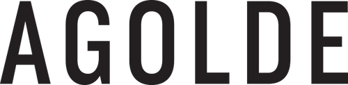 AGOLDE logo - Womens Apparel public brand example in Madgicx Labs Meta ads research