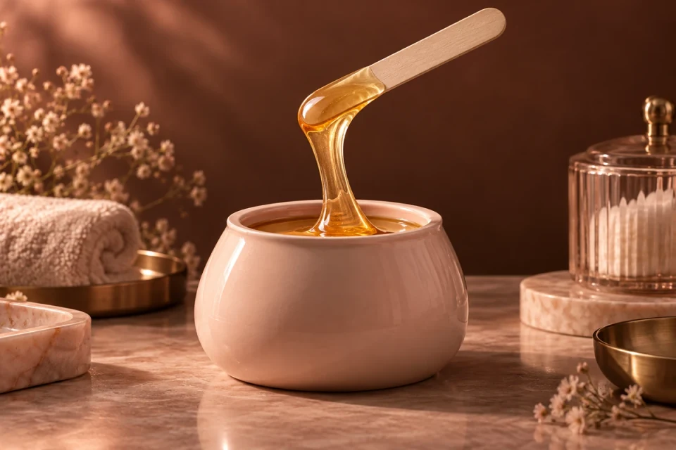 Salon wax vessel and waxing spatula - Beauty & Personal Care Meta ads research index