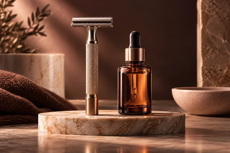 Safety razor and grooming serum - Beauty & Personal Care Meta ads research index