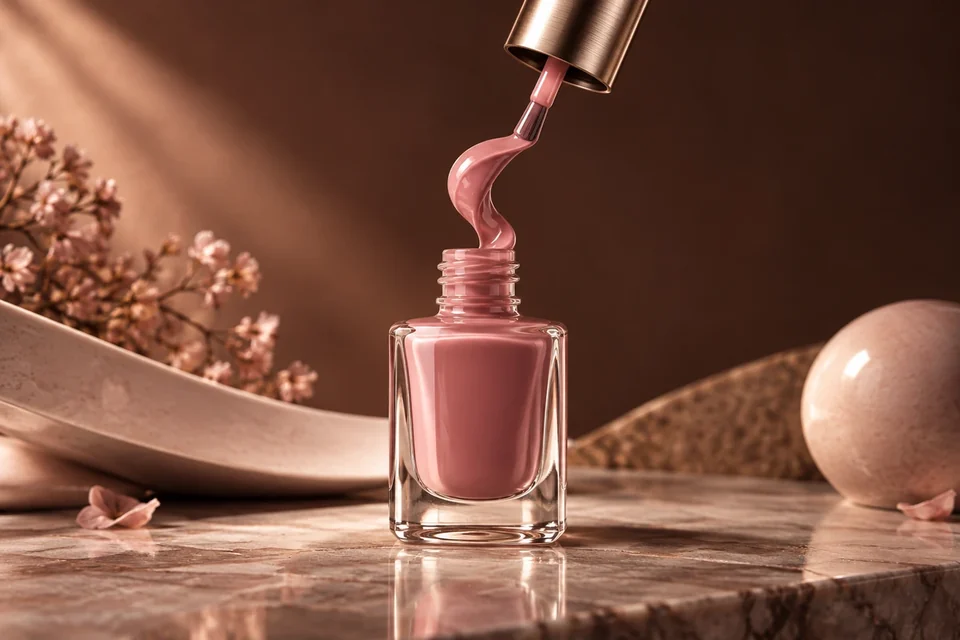 Nail polish bottle and lacquer brush - Beauty & Personal Care Meta ads research index