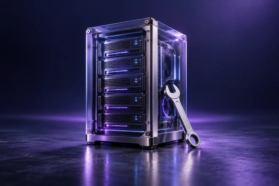 Server module with a service wrench - Software & Technology Platforms Meta ads research index